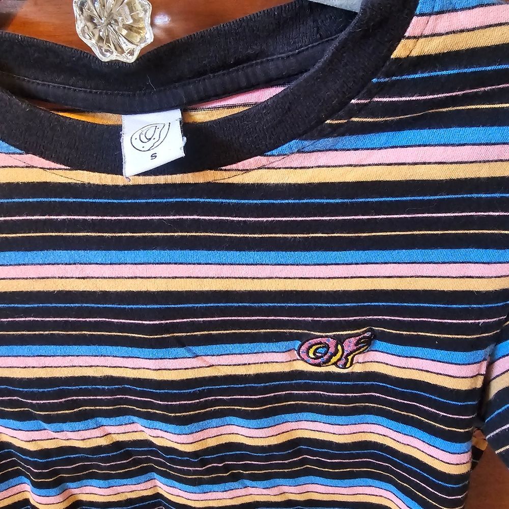 Odd Future Multicolor Striped Tee - Picture 2 of 3